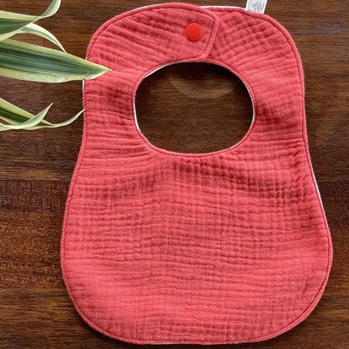 Wendy Anne Gift Set - Bib, Burp and Teether with Organic Cotton Gauze