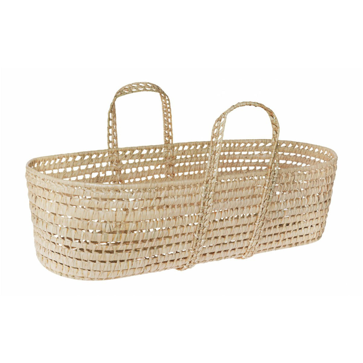 Traditional Style Moses Basket 3 Piece Bedding Set - Choose Fabric Color