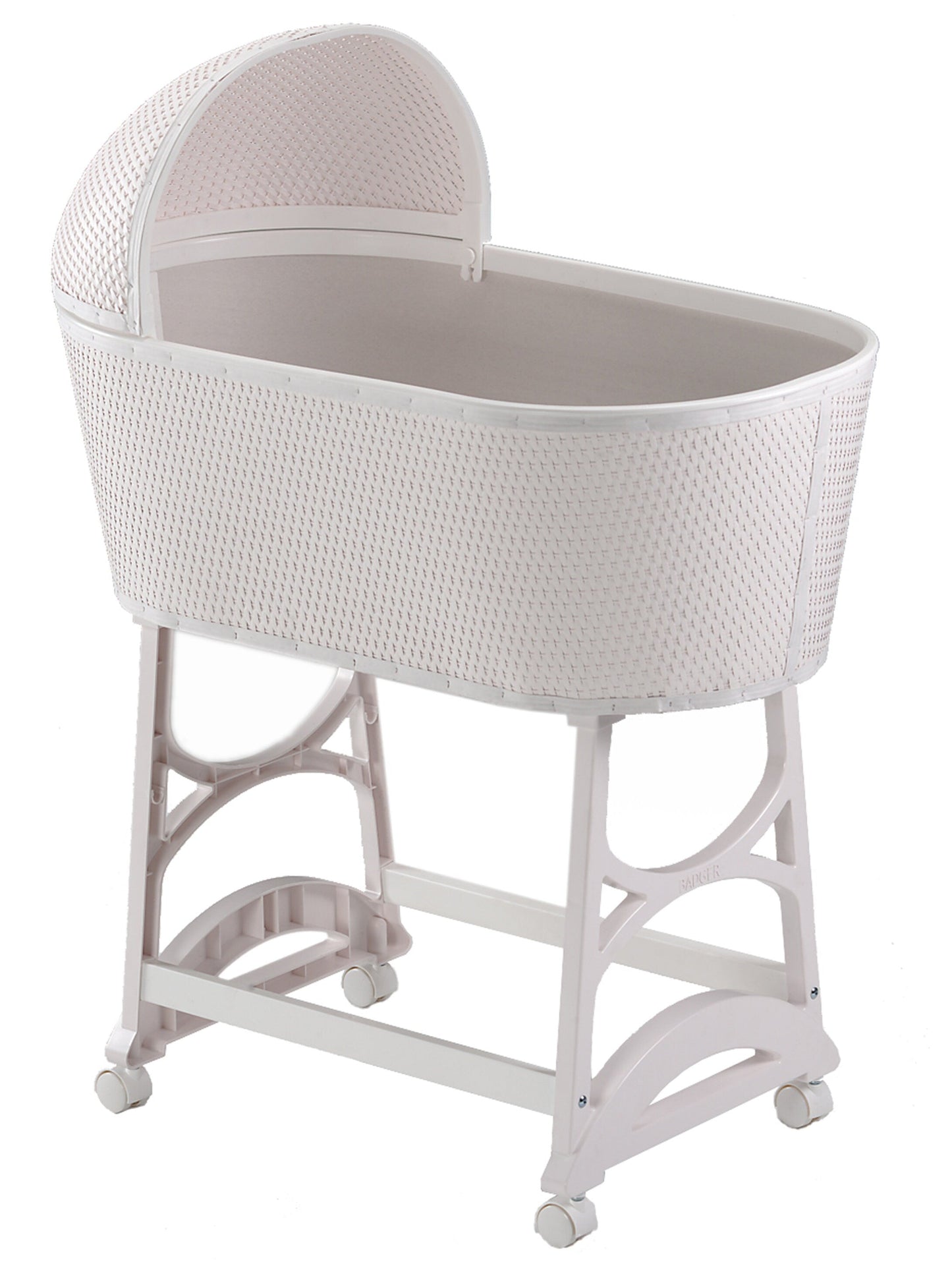 Pink Minky Dot - Custom Made Fitted Sheet