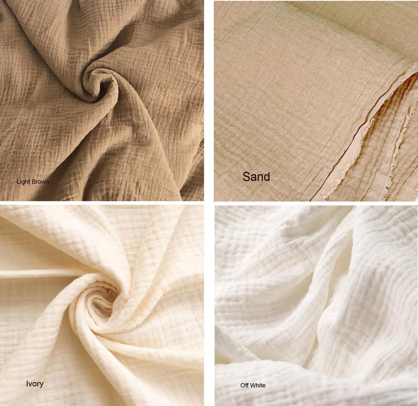 Swaddle Blanket Organic Cotton Double Gauze