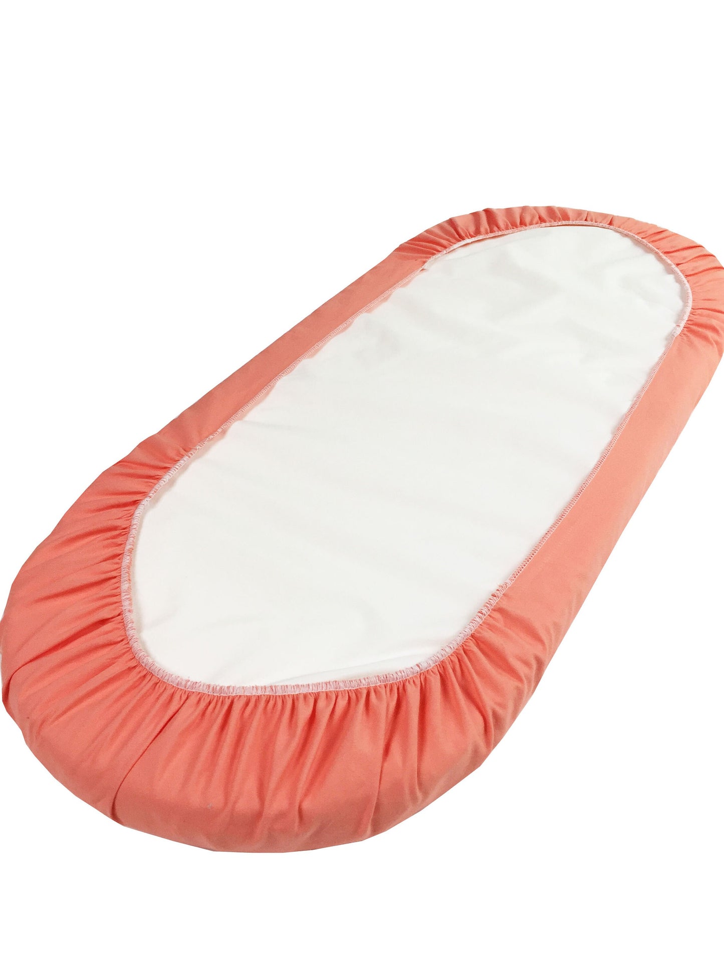 Coral Cotton - Custom Made Fitted Sheet