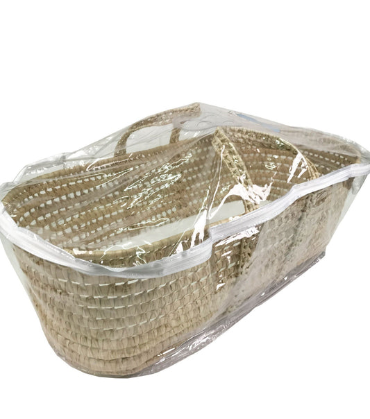 Moses Basket Storage Bag with Zipper