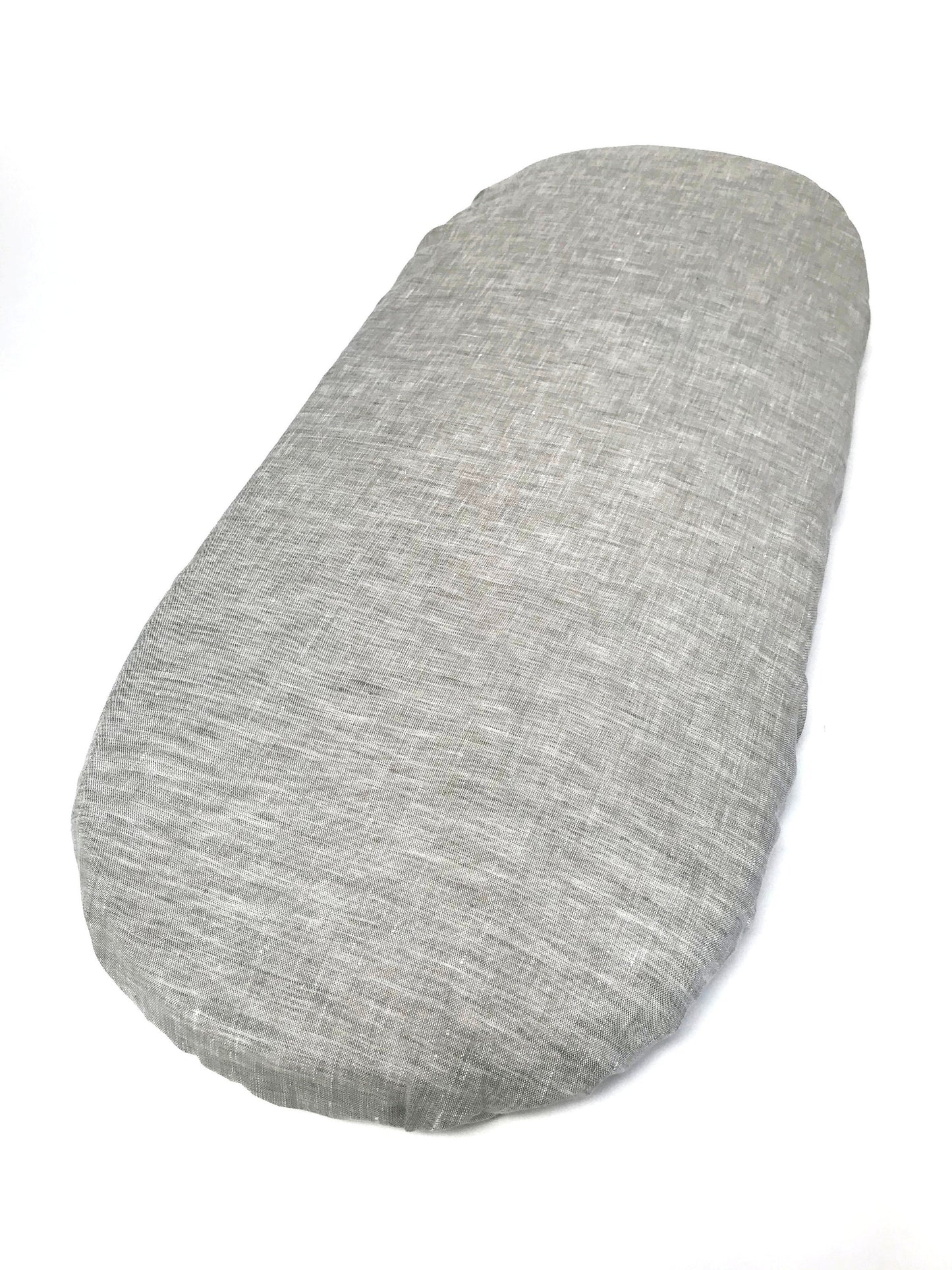 Gray Linen - Custom Made Fitted Sheet