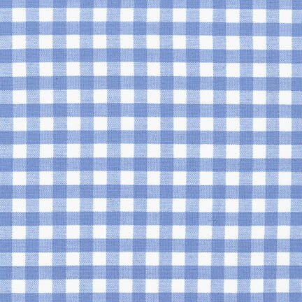 Blue and White Cotton Gingham - Custom Made Fitted Sheet