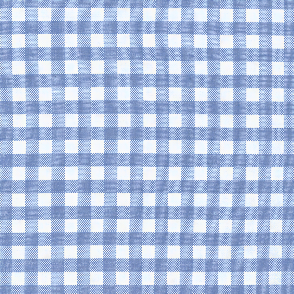a repeating pattern of blue and white checkered squares, creating a visually appealing and textured design.