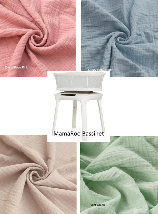 4moms MamaRoo Organic Cotton Double Gauze Fitted Sheets