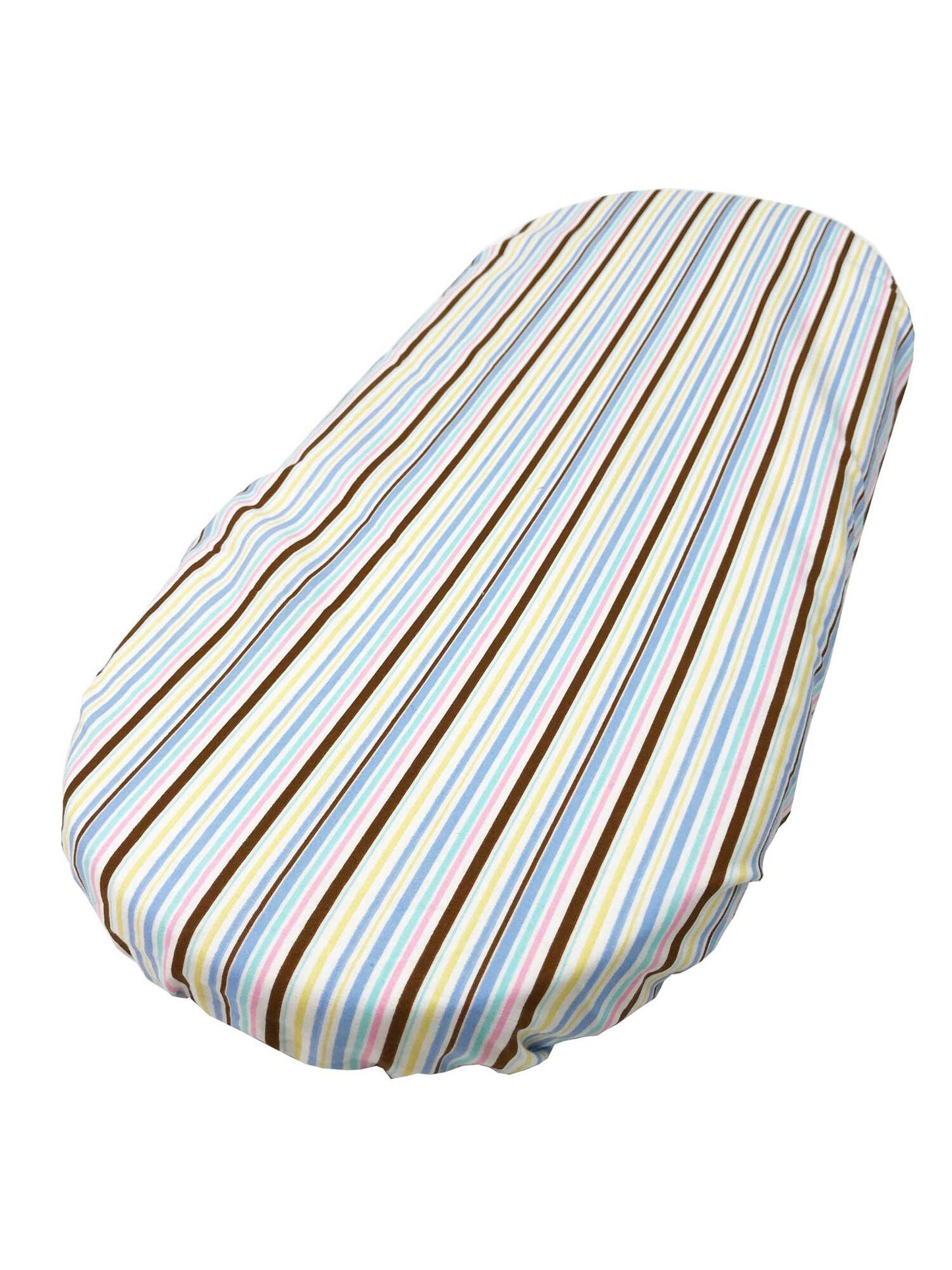 Multi Color Striped in Cotton - Custom Made Fitted Sheet