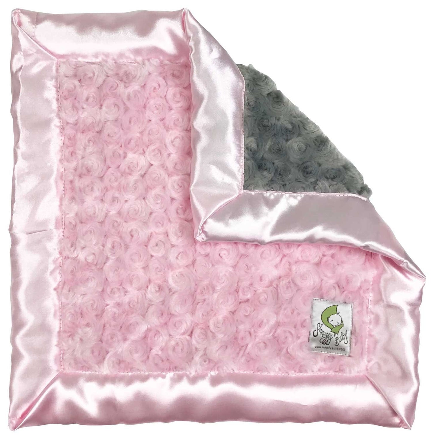Shnuggy Baby Blanket - Choose Color and Size - Lovey, Stroller or Crib