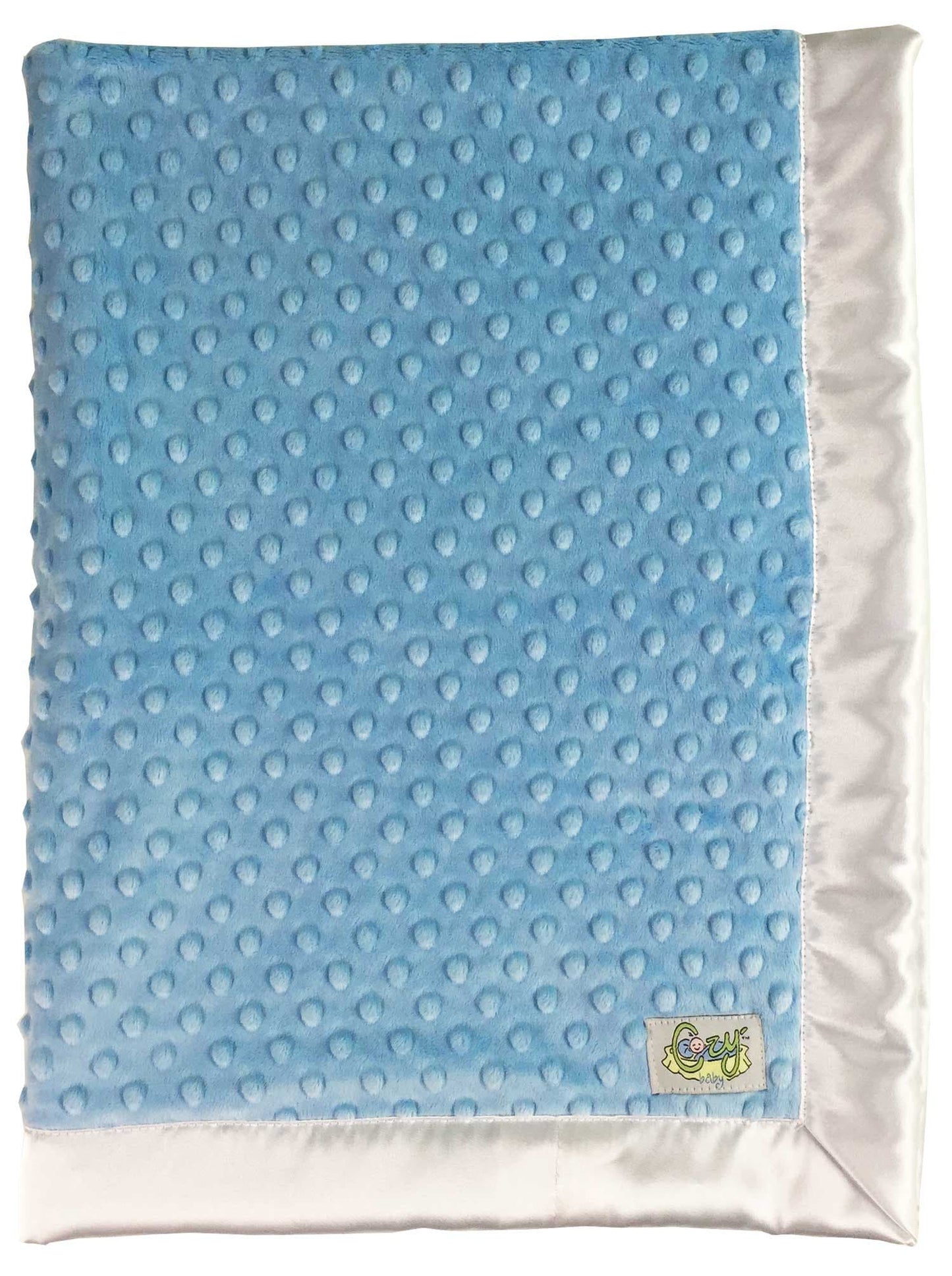 Minky Dot Baby Blanket - Choose Color and Size - Lovey, Stroller, Crib