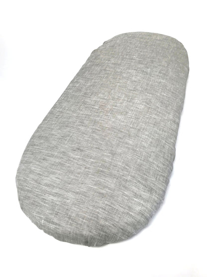 Gray Linen - Custom Made Fitted Sheet
