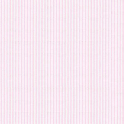 Pink Seersucker Stripe in Cotton - Custom Made Fitted Sheet