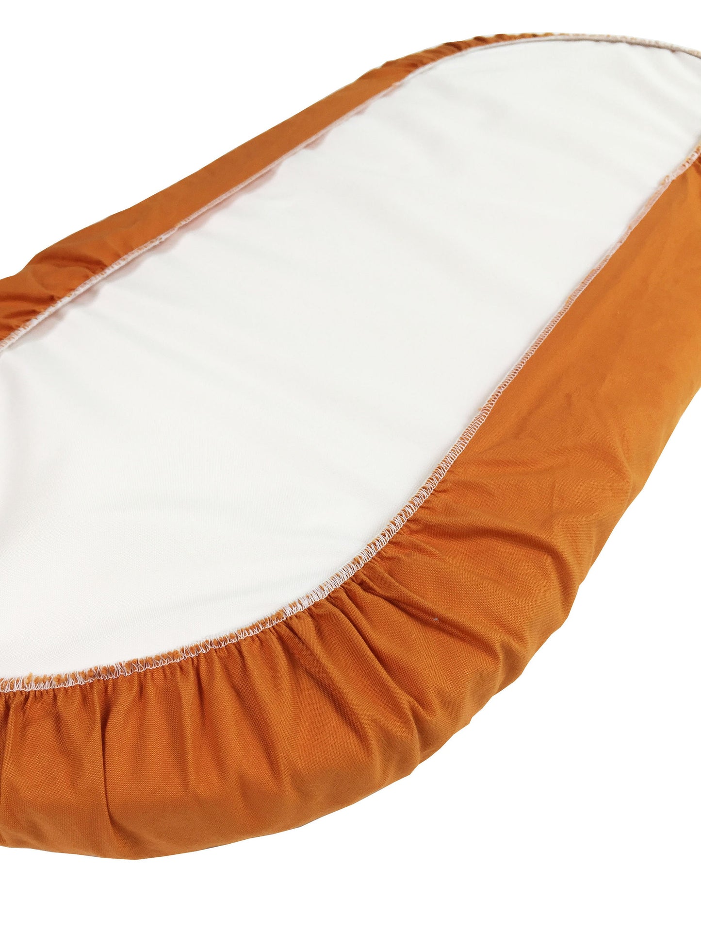 Rustic Orange Cotton - Custom Made Fitted Sheet