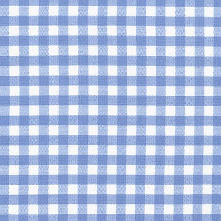 Blue and White Cotton Gingham - Custom Made Fitted Sheet