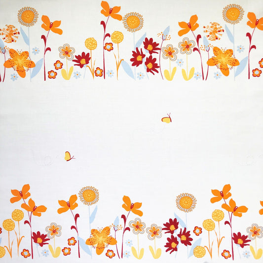 10 Flowers by Harmony Arts - Organic Cotton - Custom Made Fitted Sheet